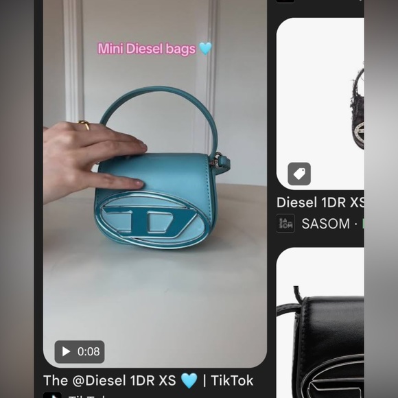 Diesel 1DR Shoulder Bag XS - Picture 7 of 16